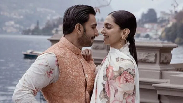 Couple Ranveer Singh Deepika Padukon