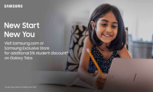 Student Discount on Samsung